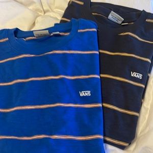 (2) Vans Tees